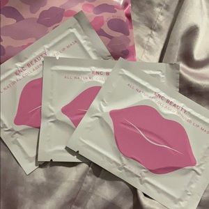 KNC Beauty all natural collagen infused lip masks